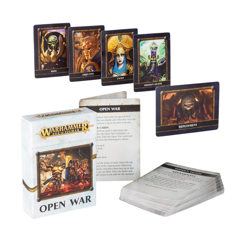Warhammer Age Of Sigmar: Open War Cards (2017)