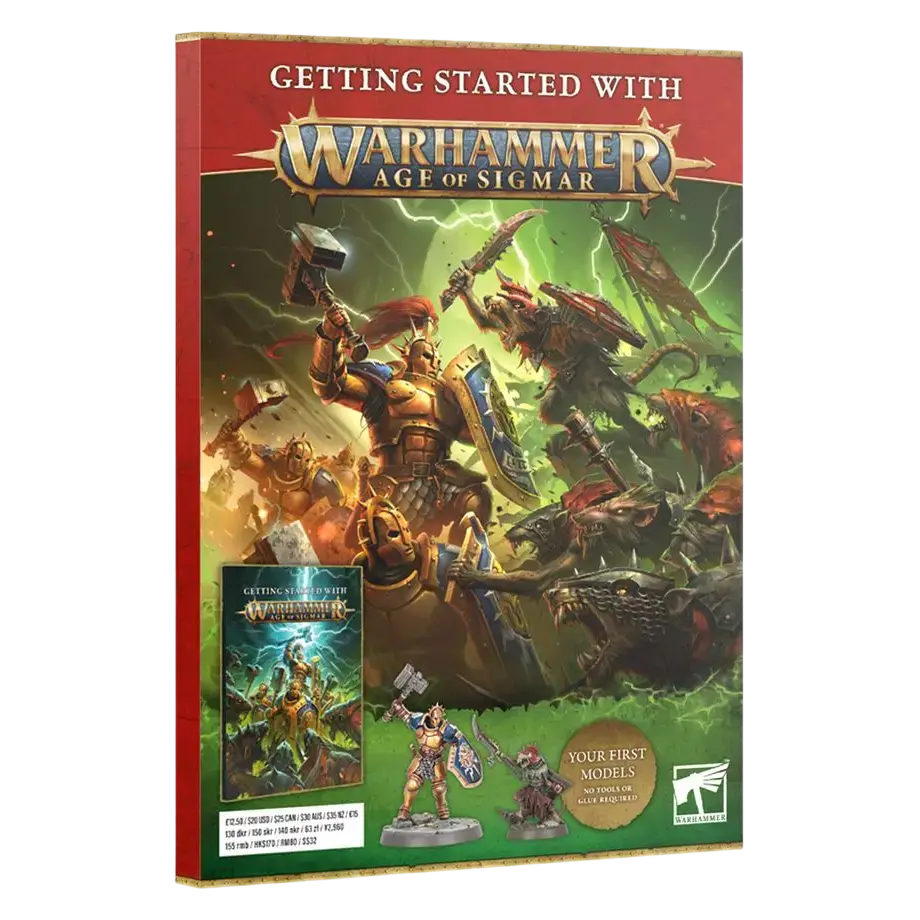 Getting Started With Warhammer Age of Sigmar (New in Box/Sprue)