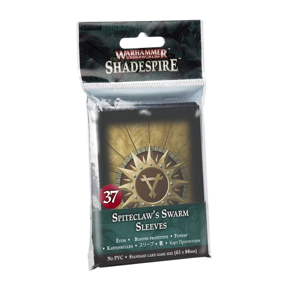 Warhammer Underworlds: Shadespire - Spiteclaw's Swarm Sleeves (New in Box)