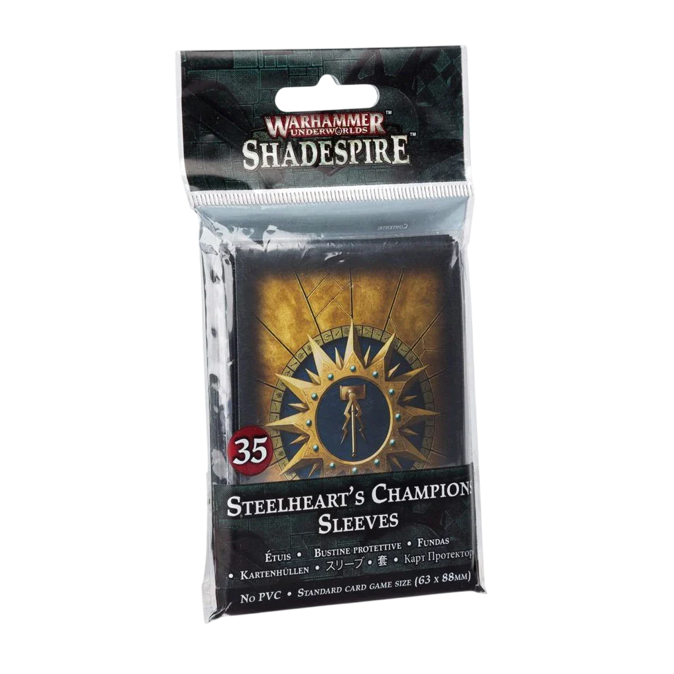Warhammer Underworlds: Shadespire - Steelheart's Champions Sleeves (New in Box)