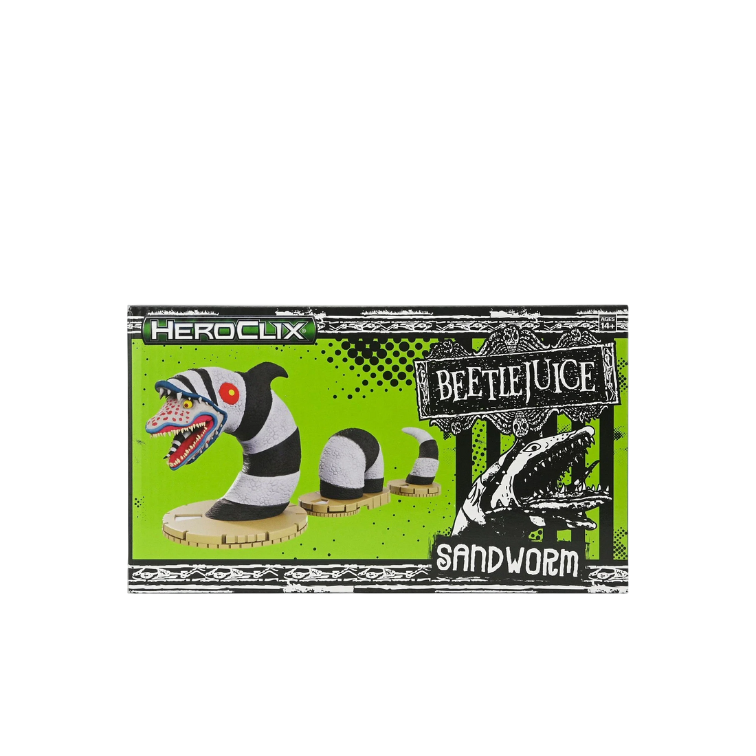 Warner Bros. HeroClix: Beetlejuice Sandworm (Custom Painted)