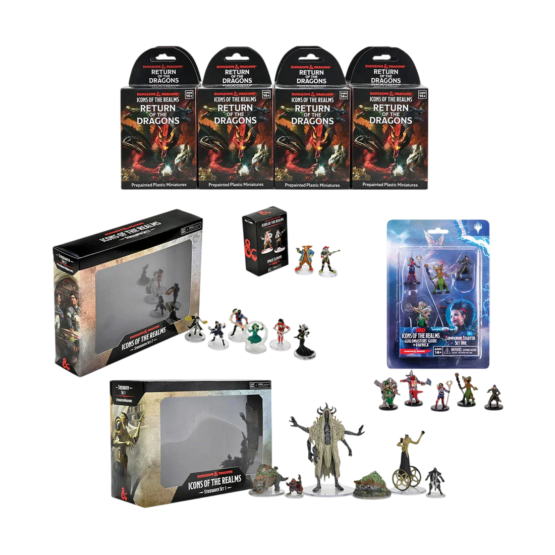 Welcome Back to Dungeons & Dragons Bundle (Custom Painted)