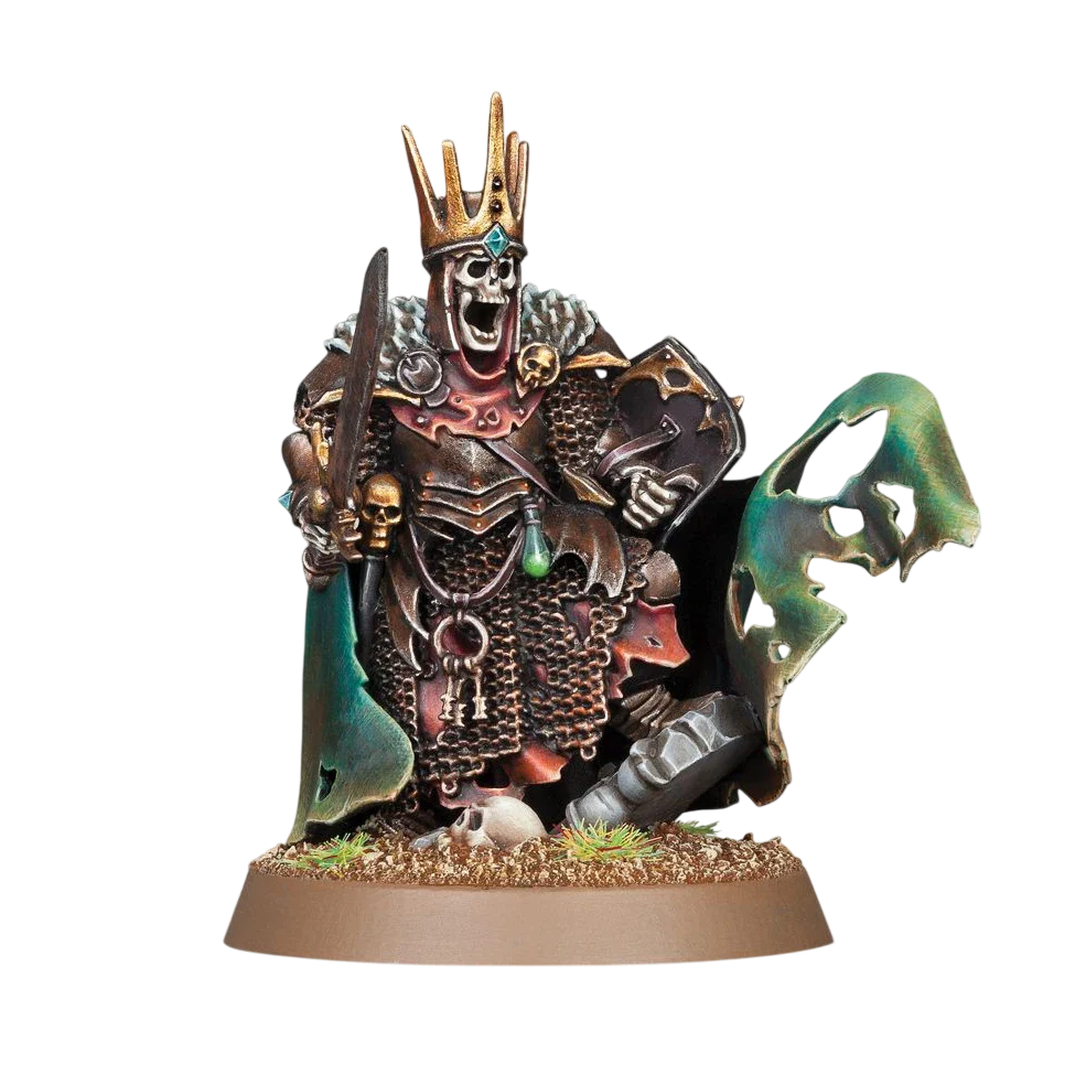 Wight King with Baleful Tomb Blade (New on Sprue)