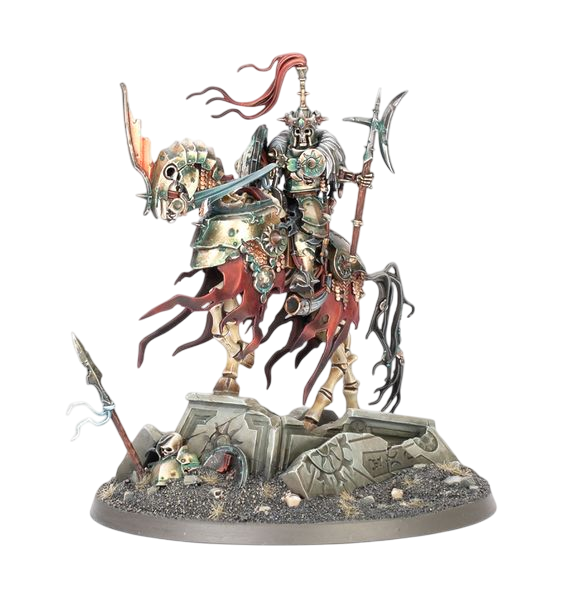 Wight King on Skeletal Steed (Unpainted) (Assembled)