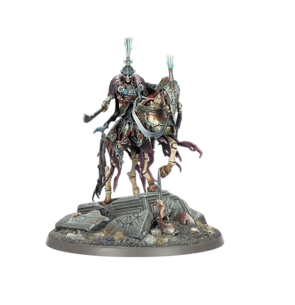 Wight Lord on Skeletal Steed (Unpainted) (Assembled)