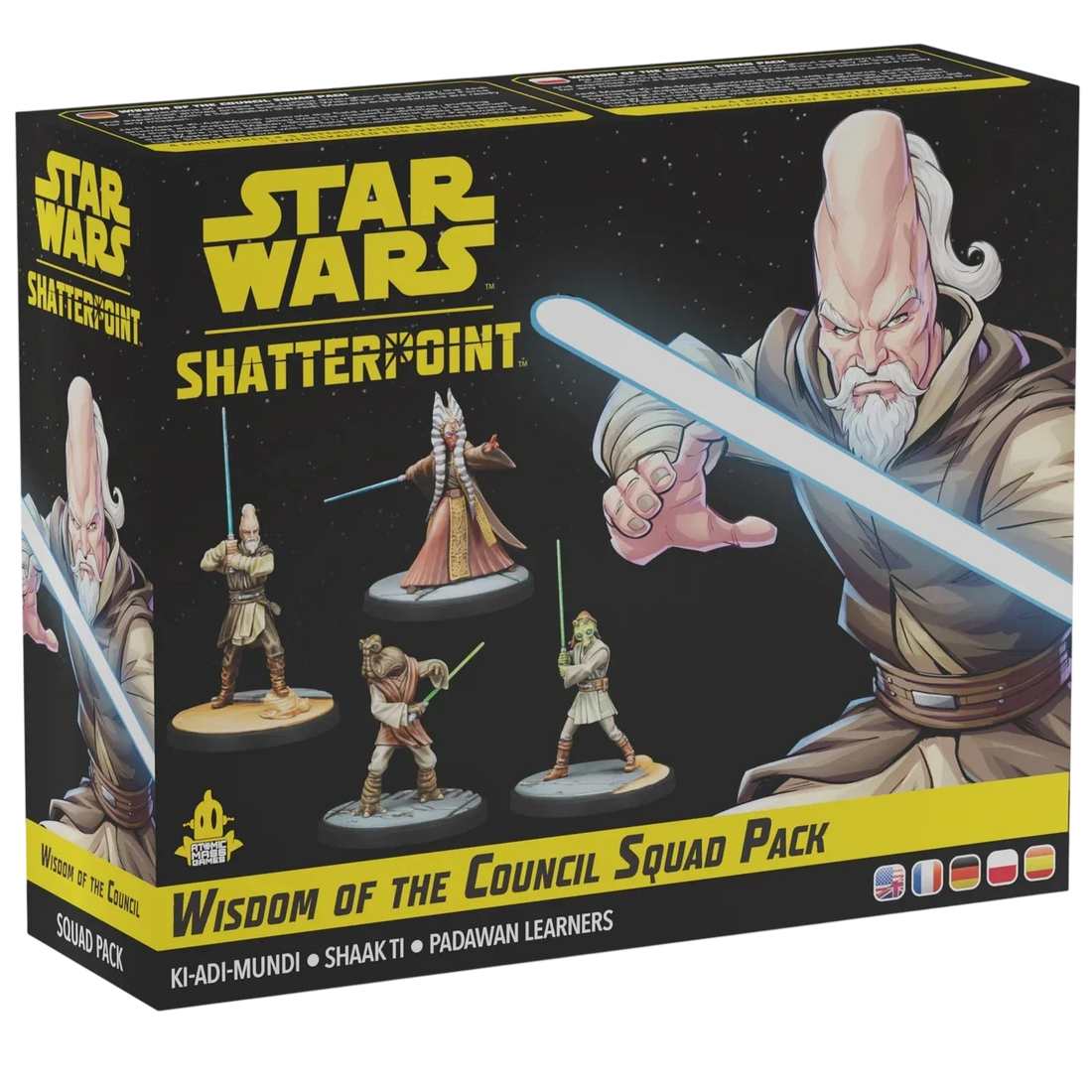 Wisdom of the Council Squad Pack - Star Wars Shatterpoint (Unpainted) (Assembled)
