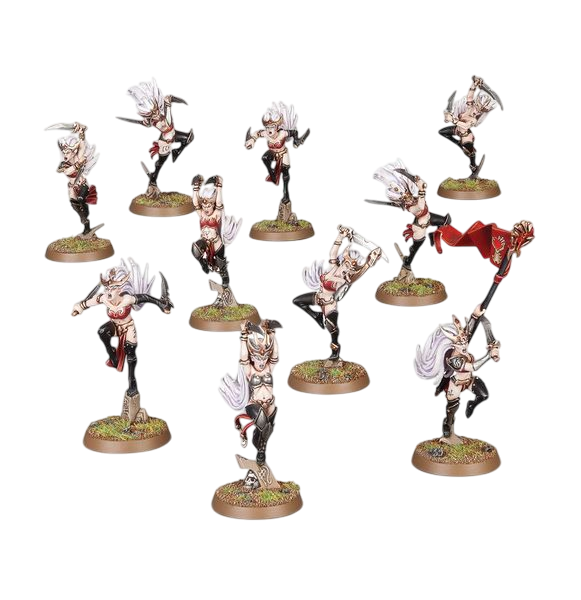 Witch Aelf (Unpainted) (Assembled)