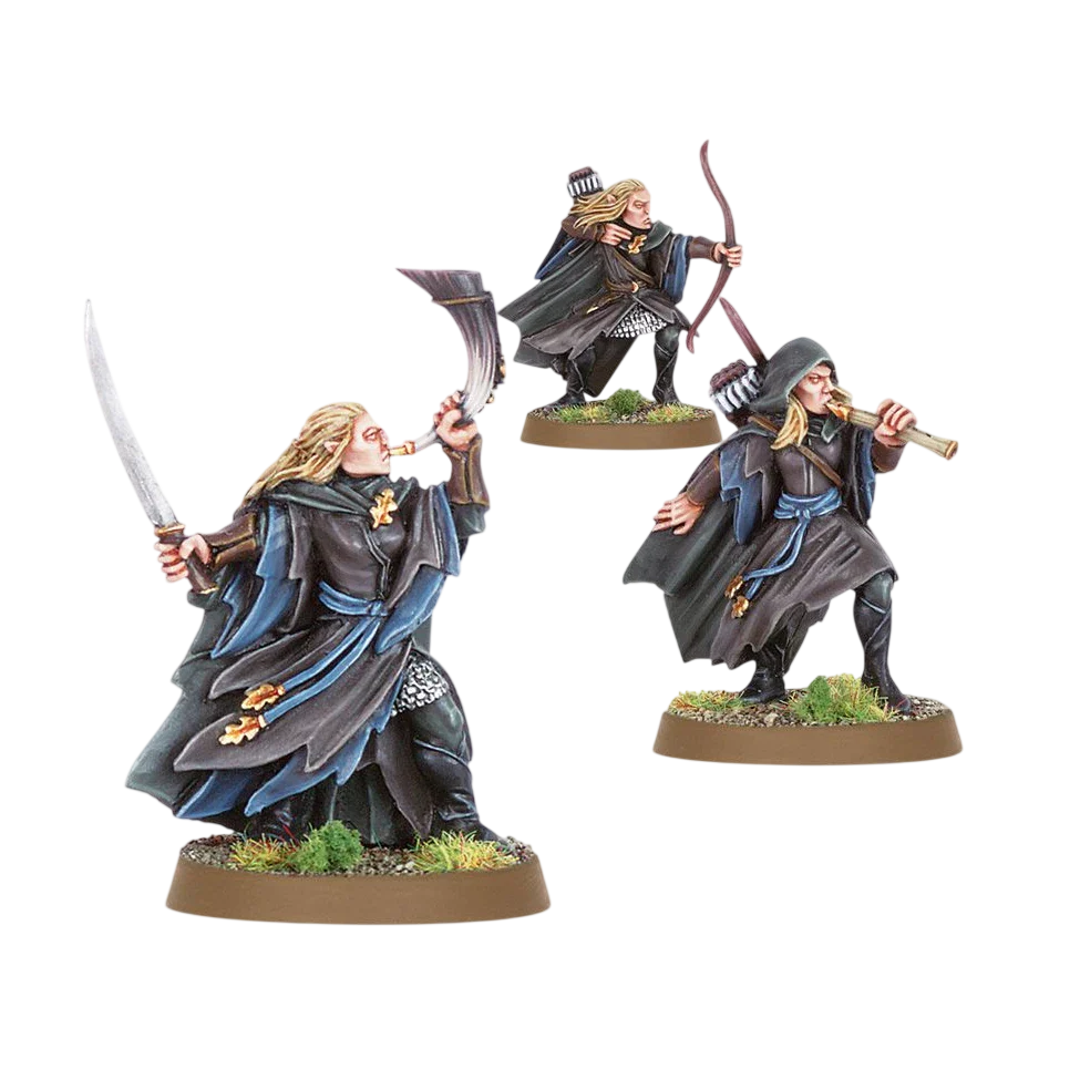 Wood Elf Sentinels (Unpainted) (Assembled)