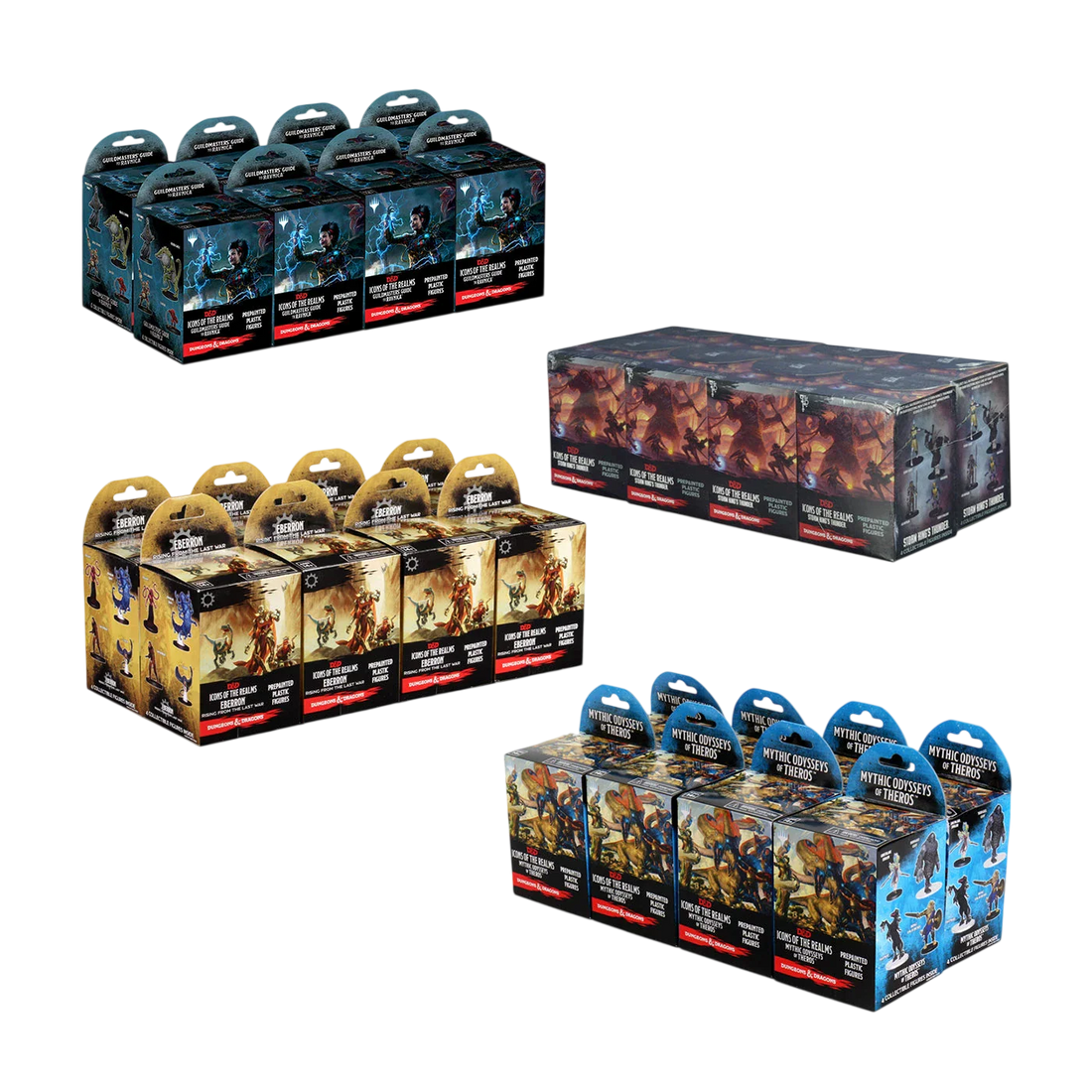 Worlds of Adventure Booster Brick Bundle (Custom Painted)