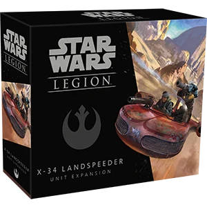 X-34 Landspeeder (New on Sprue)