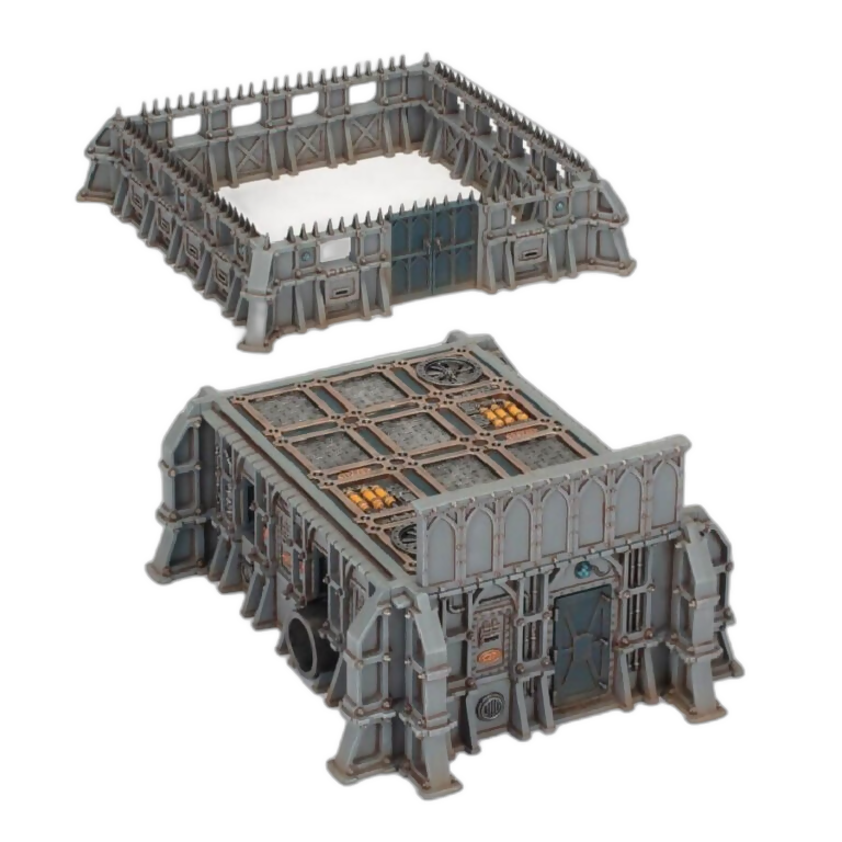 Battlezone: Fronteris - Stc Hab-bunker and Stockades (New on Sprue)