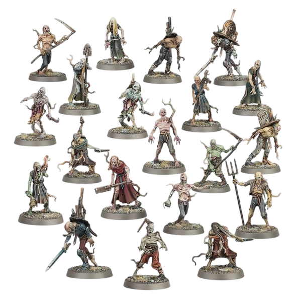 Zombie (Unpainted) (Assembled)