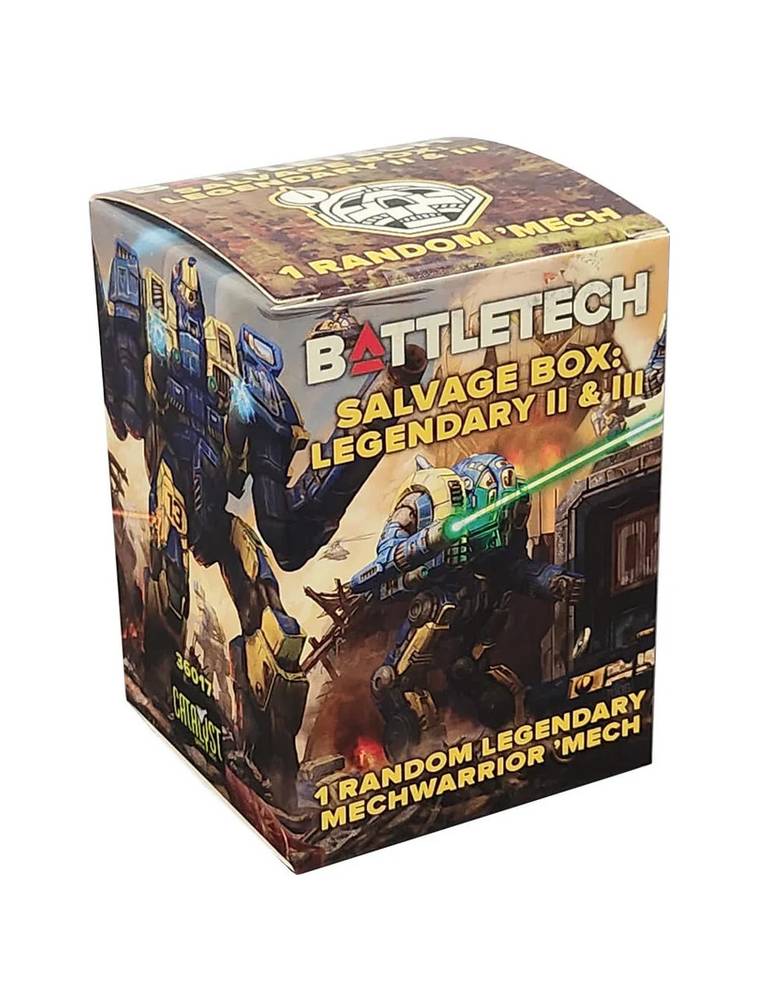 BattleTech Salvage Box: Legendary (New in Box)