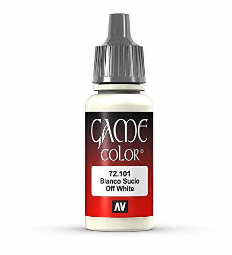 Vallejo Game Color Off White Paint, 17ml