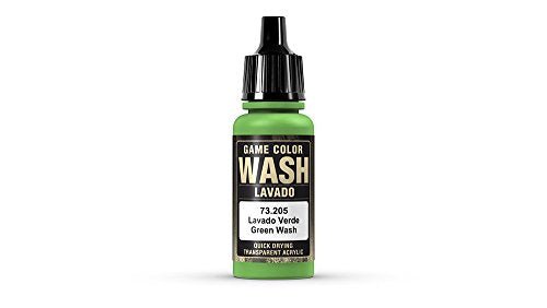 Vallejo Game Color: Green Wash (73.205) - 17ml