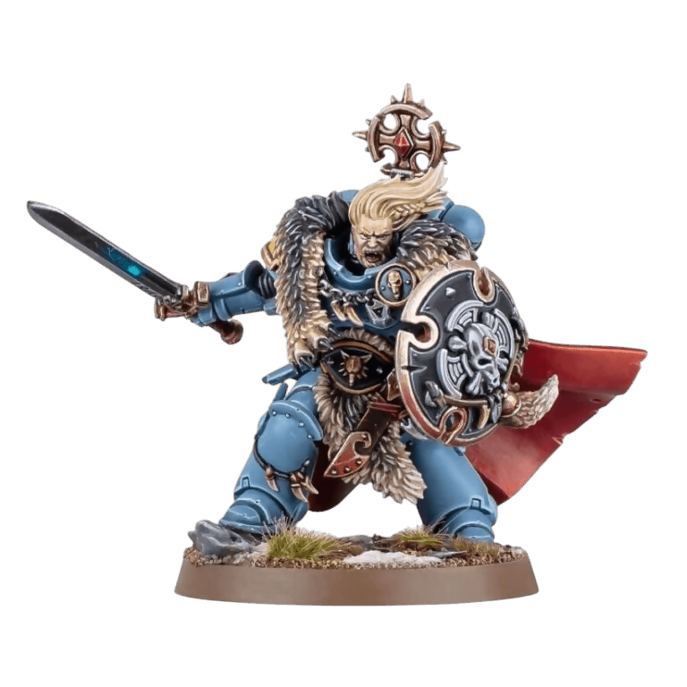 Wolf Guard Battle Leader Custom Painted Assembled Warhammer 40k Miniatures