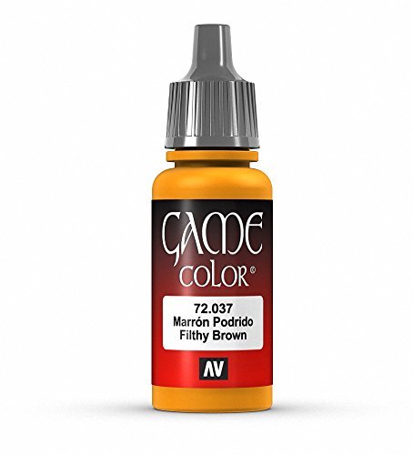 Vallejo Game Color: Filthy Brown (72.037) - 17ml