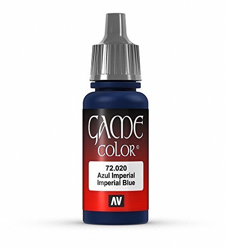 Vallejo Game Color Imperial Blue Paint, 17ml