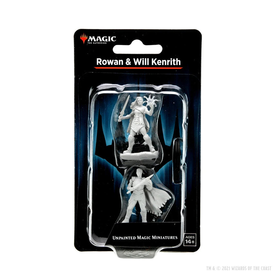 Magic: The Gathering Miniatures: Rowan Kenrith & Will Kenrith (Custom Painted)