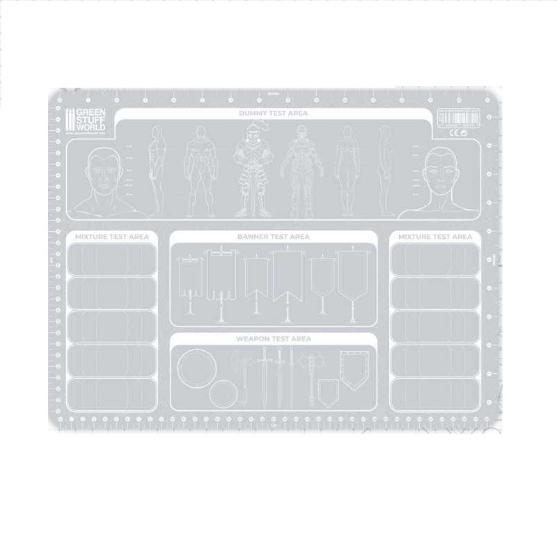 Green Stuff World for Models and Miniatures Silicone Painting Mat 400x300mm 2712