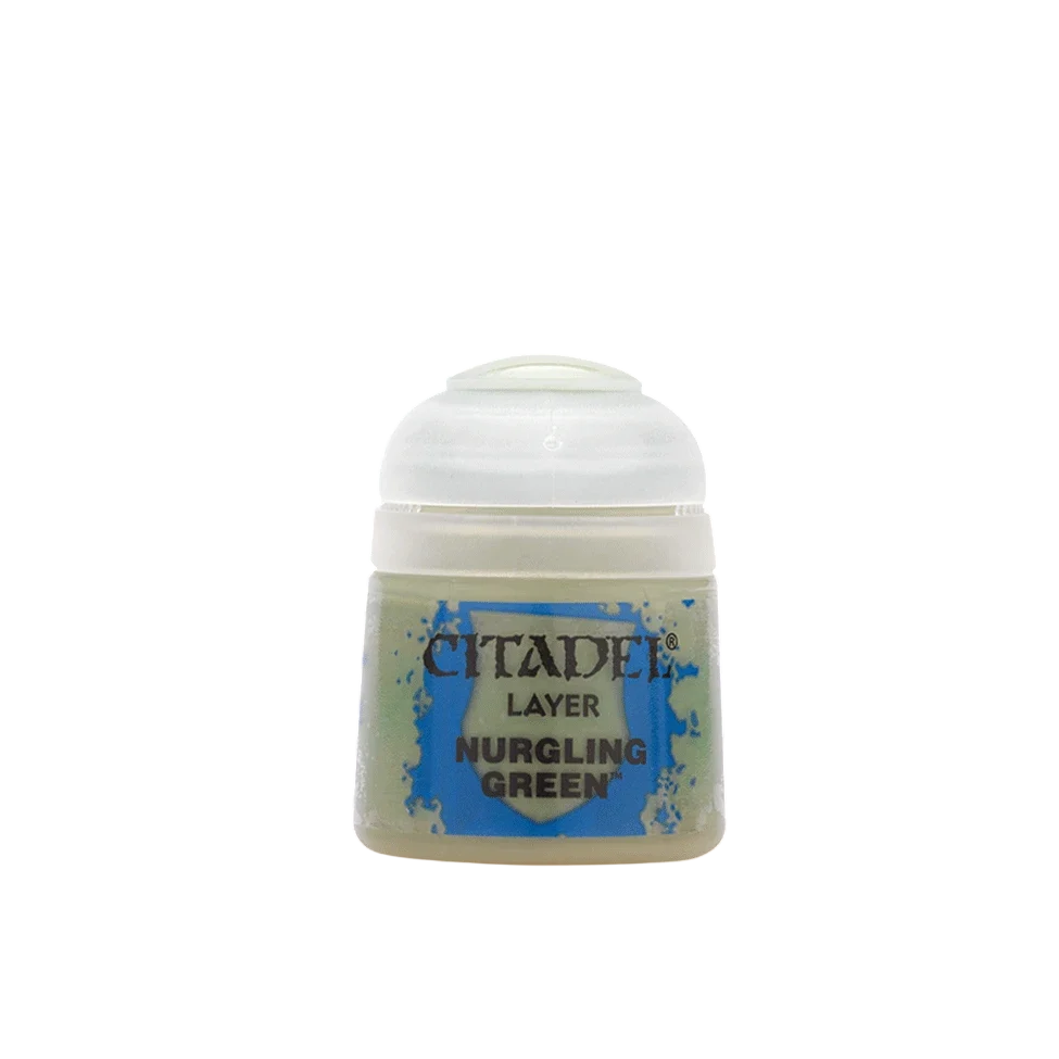 Games Workshop Citadel Layer Acrylic Paint: Nurgling Green 22-29