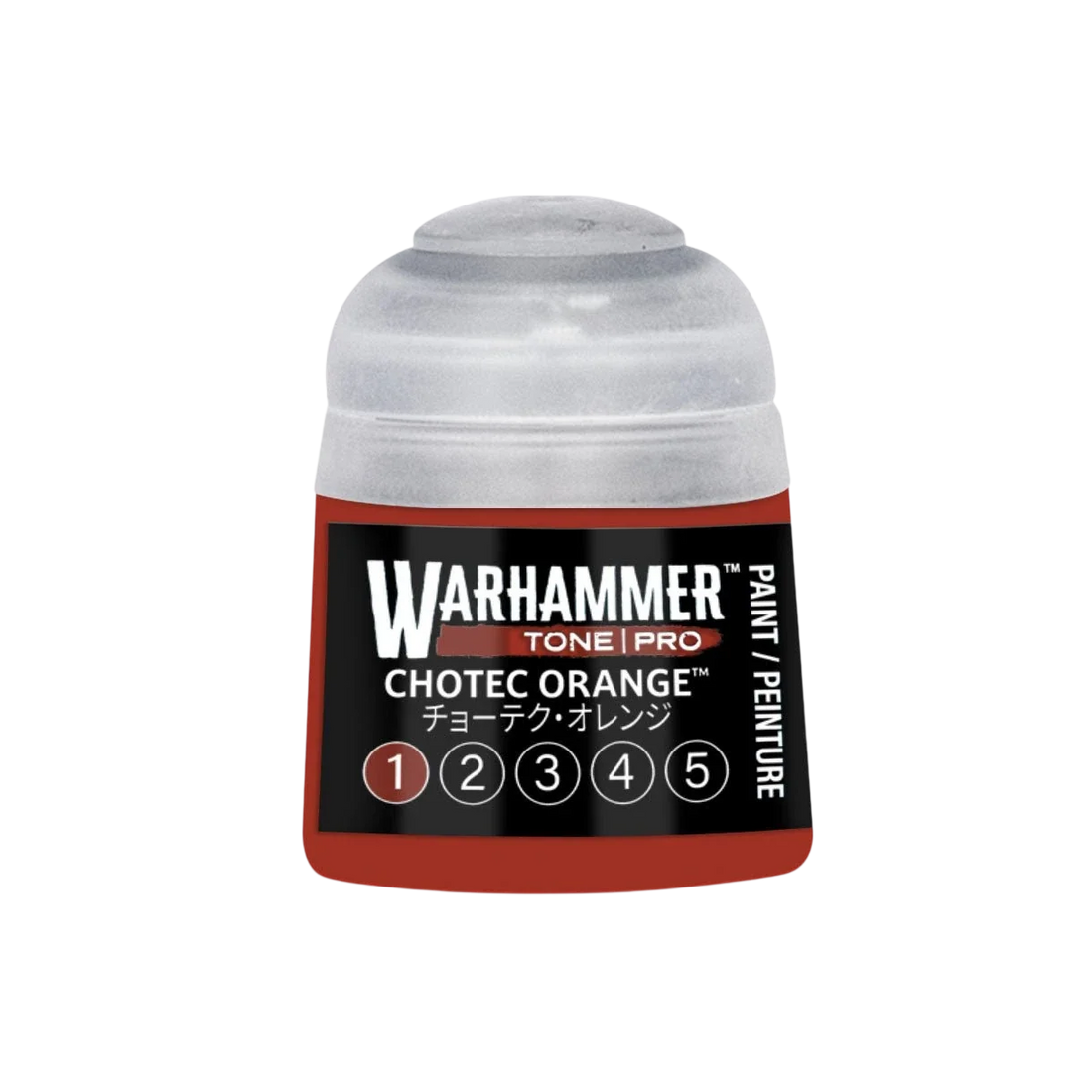 Warhammer Tone Pro Paint Chotec Orange 1 12Ml - Citadel Acrylic