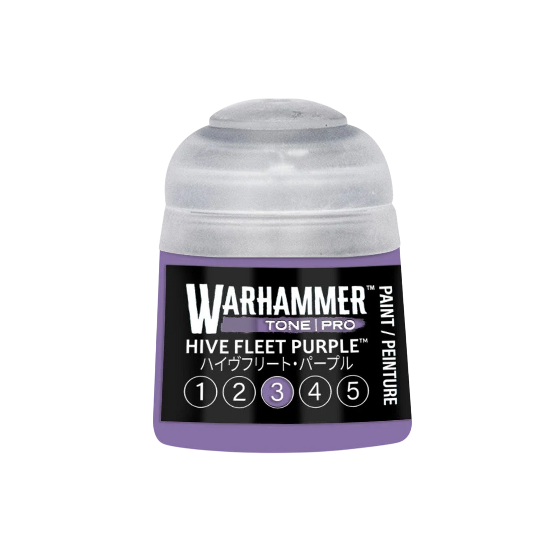Warhammer Tone Pro Paint Hive Fleet Purple 3 12Ml - Citadel Acrylic