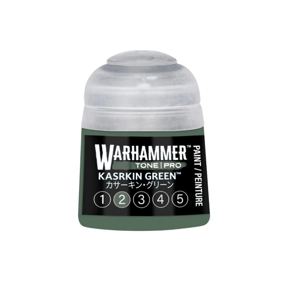 Warhammer Tone Pro Paint Kasrkin Green 2 12Ml - Citadel Acrylic