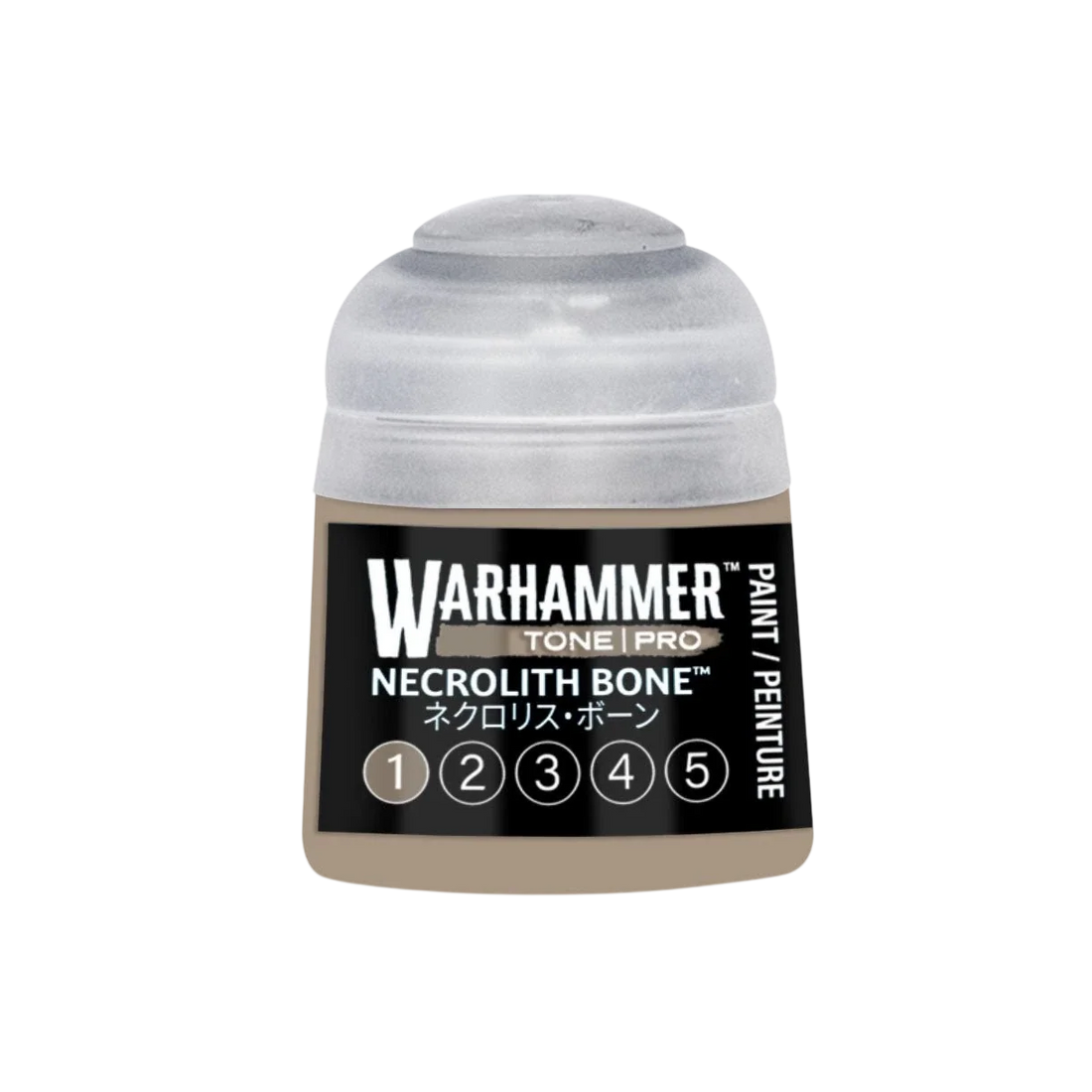 Warhammer Tone Pro Paint Necrolith Bone 1 12Ml - Citadel Acrylic