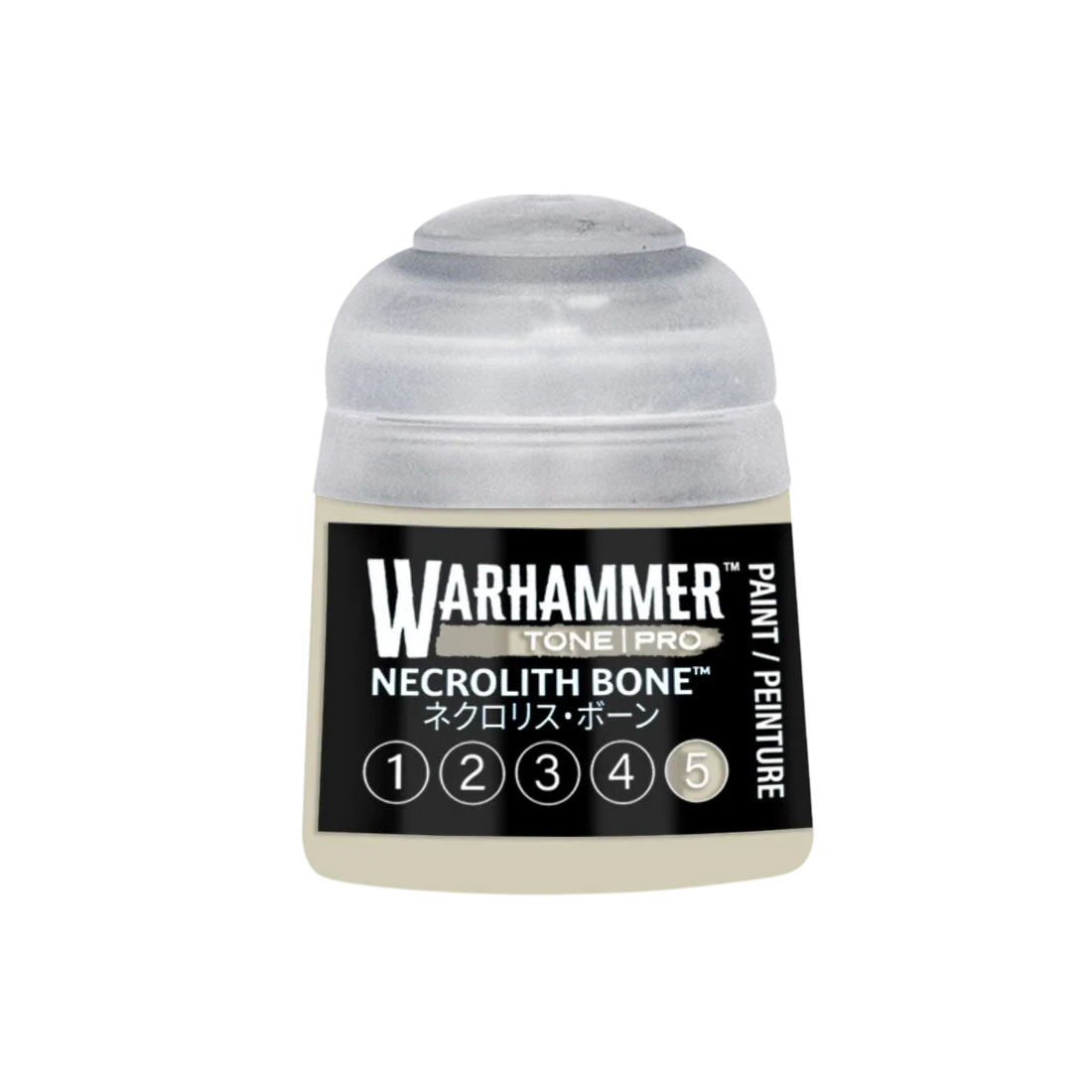 Warhammer Tone Pro Paint Necrolith Bone 5 12Ml - Citadel Acrylic