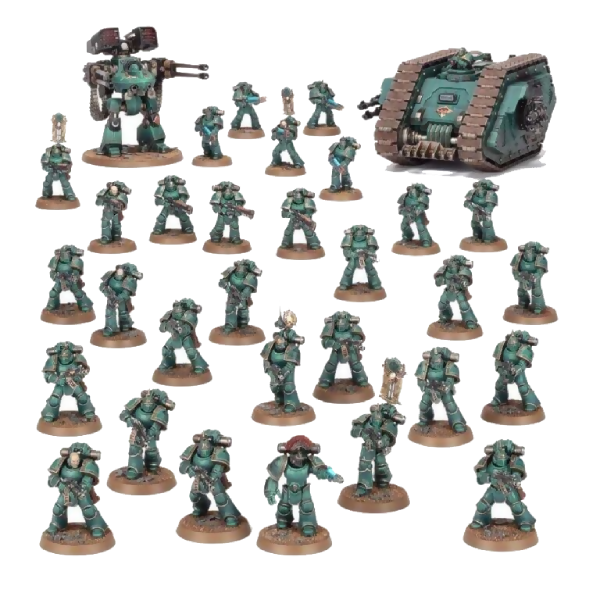Legiones Astartes Battle Group New In Box Legiones Astartes Battle Group, First Release Year: 2023. Material: Plastic. Factions On Wargame Trader