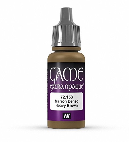 Vallejo Game Color: Heavy Brown (72.153) - 17ml