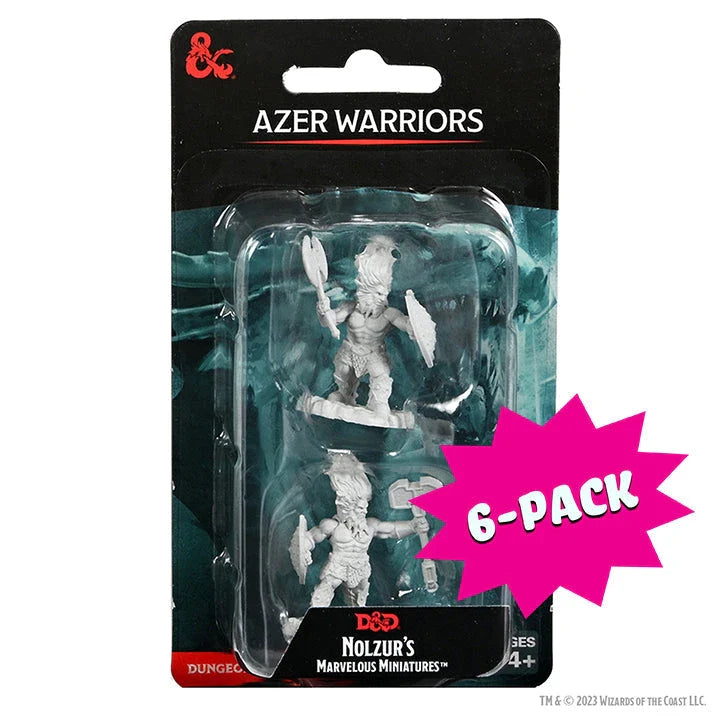 Azer Warriors (Bundle of 6) (Unpainted)