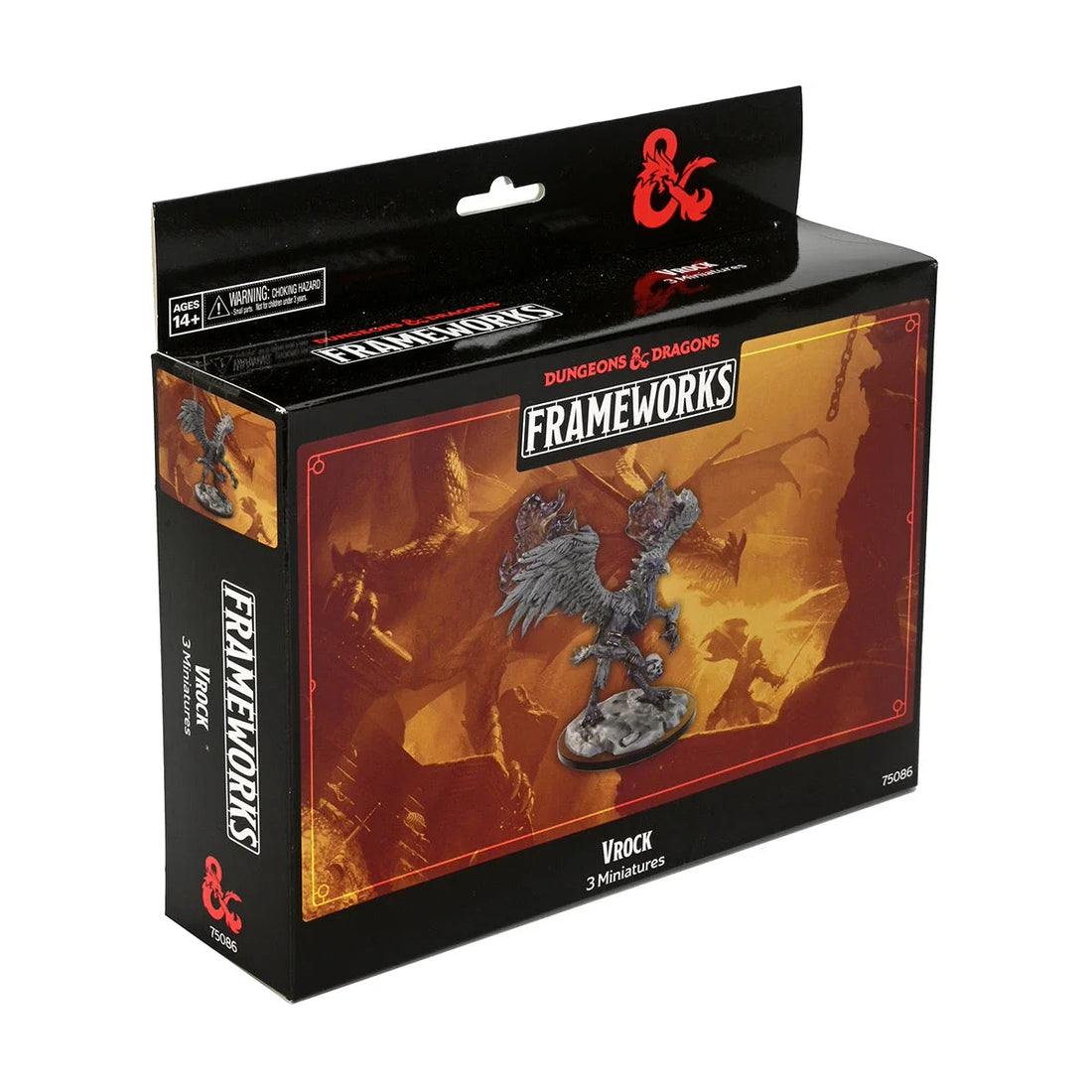 D&D Frameworks: Vrock: Unpainted and Unassembled (Unpainted)