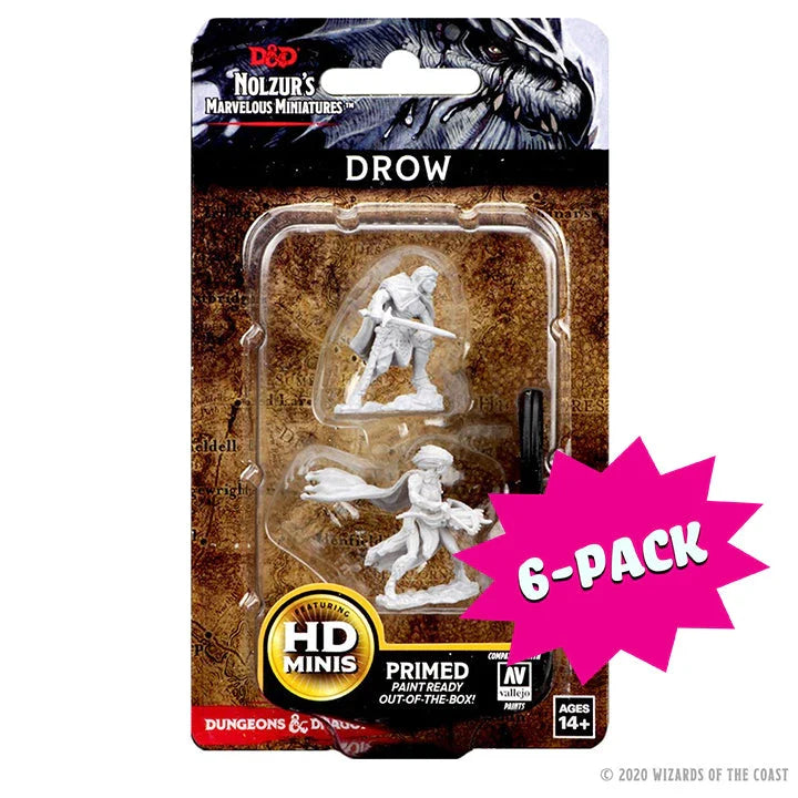 Drow (Bundle of 6) (Custom Painted)