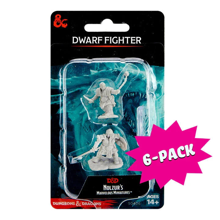 Dwarf Fighter Female (Bundle of 6) (New in Box)