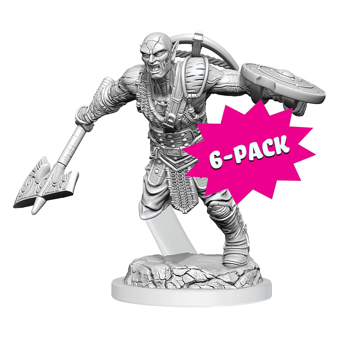 Earth Genasi Fighter (Bundle of 6) (Custom Painted)