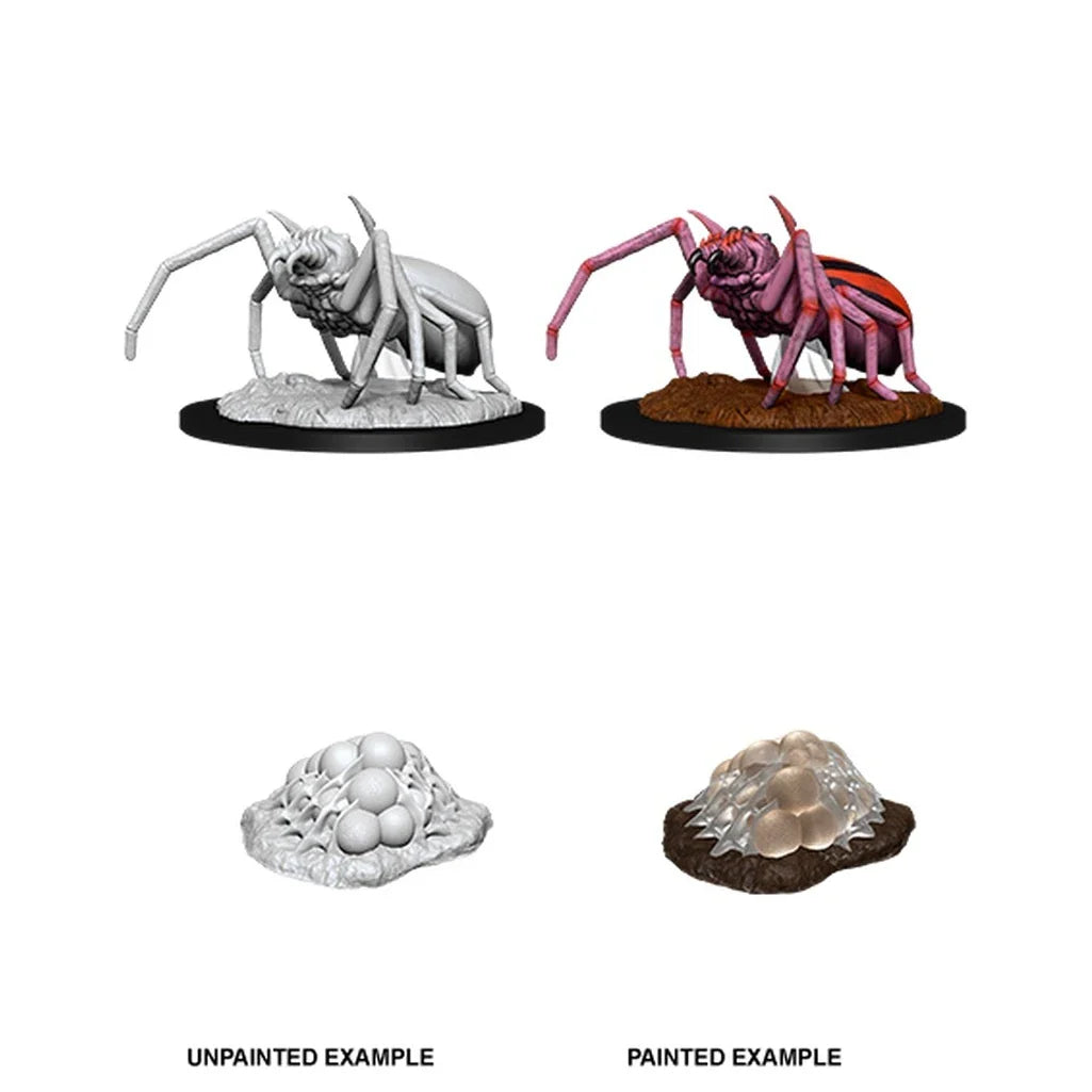 Giant Spider & Egg Clutch (Custom Painted)