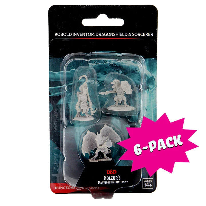 Kobold Inventor, Dragonshield & Sorcerer (Bundle of 6) (Custom Painted)