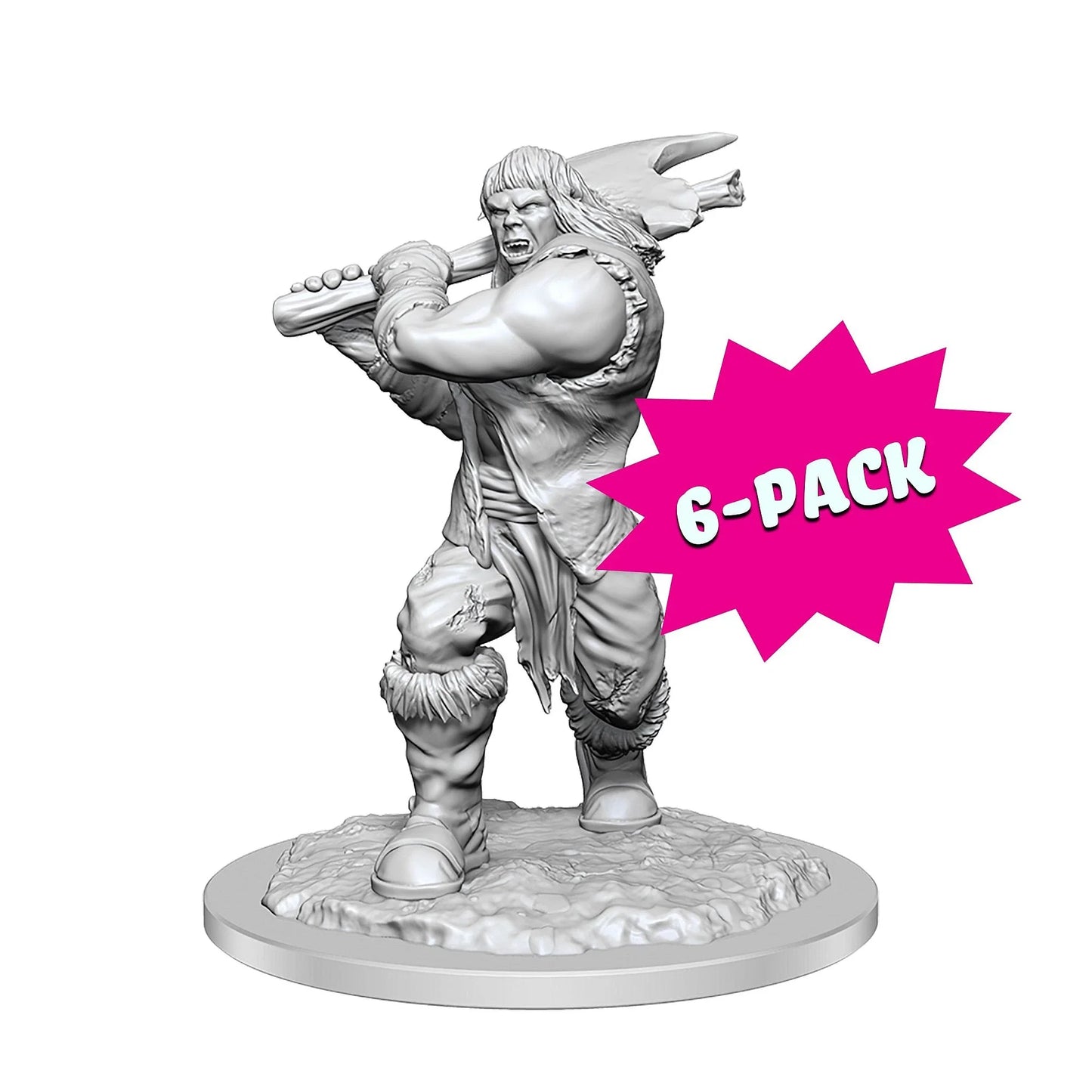 Ogre Female (Bundle of 6) (Custom Painted)