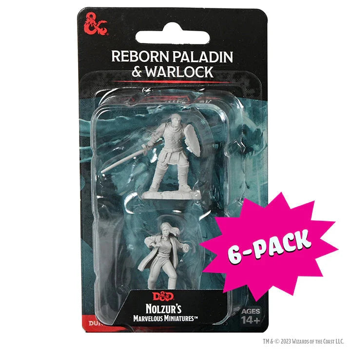 Reborn Paladin & Reborn Warlock (Bundle of 6) (Unpainted)
