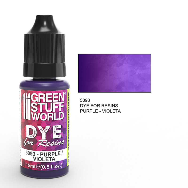 Green Stuff World PURPLE Dye for Resins 5093