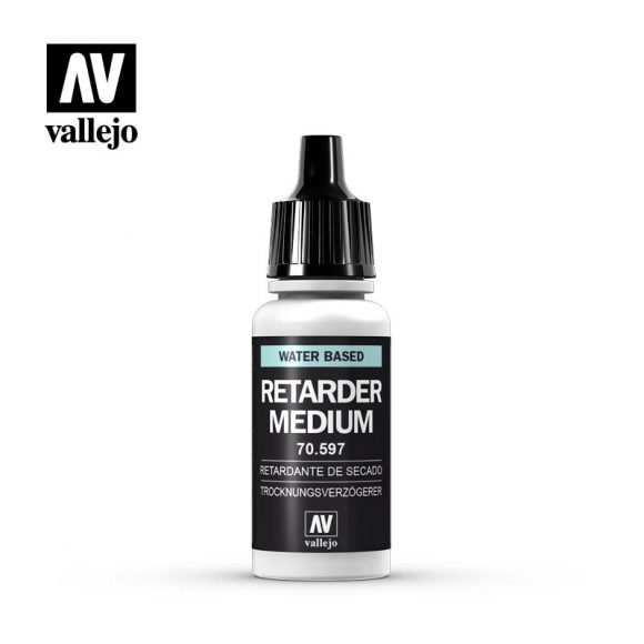 Vallejo Acrylic Paint, Retarder 17ml