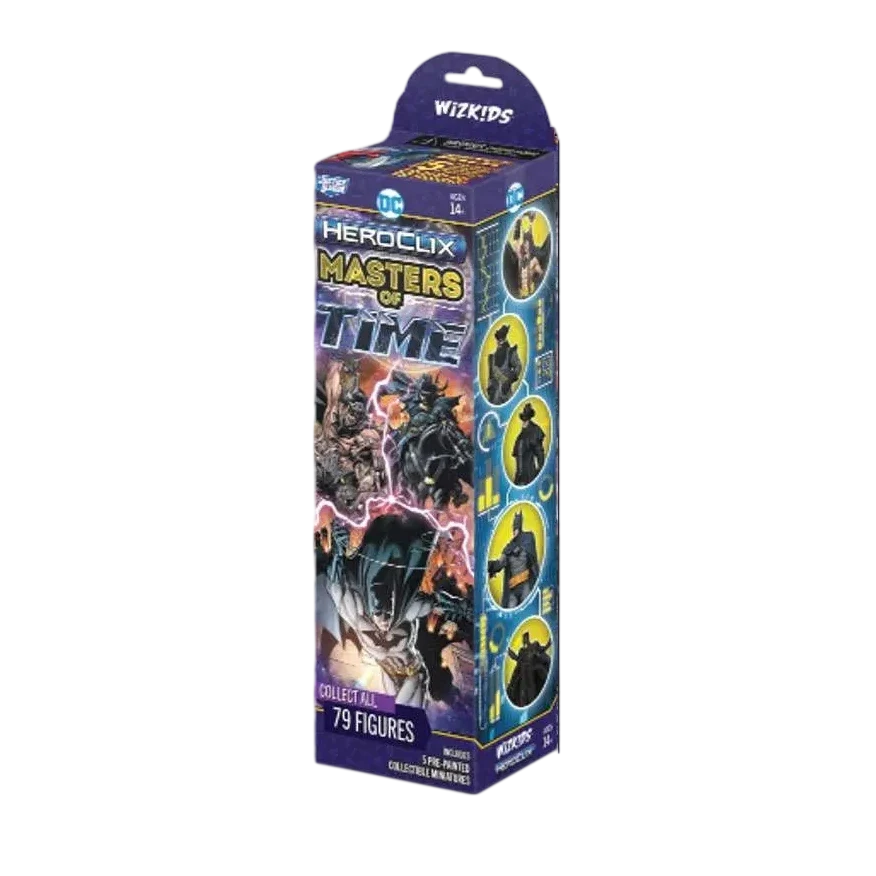 DC HeroClix: Masters of Time Single Booster (New in Box)