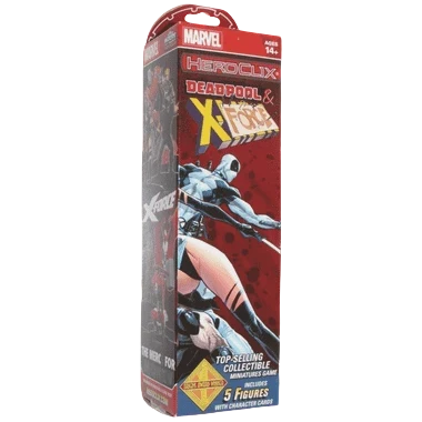Marvel HeroClix: Deadpool and X-Force Single Booster (New in Box)