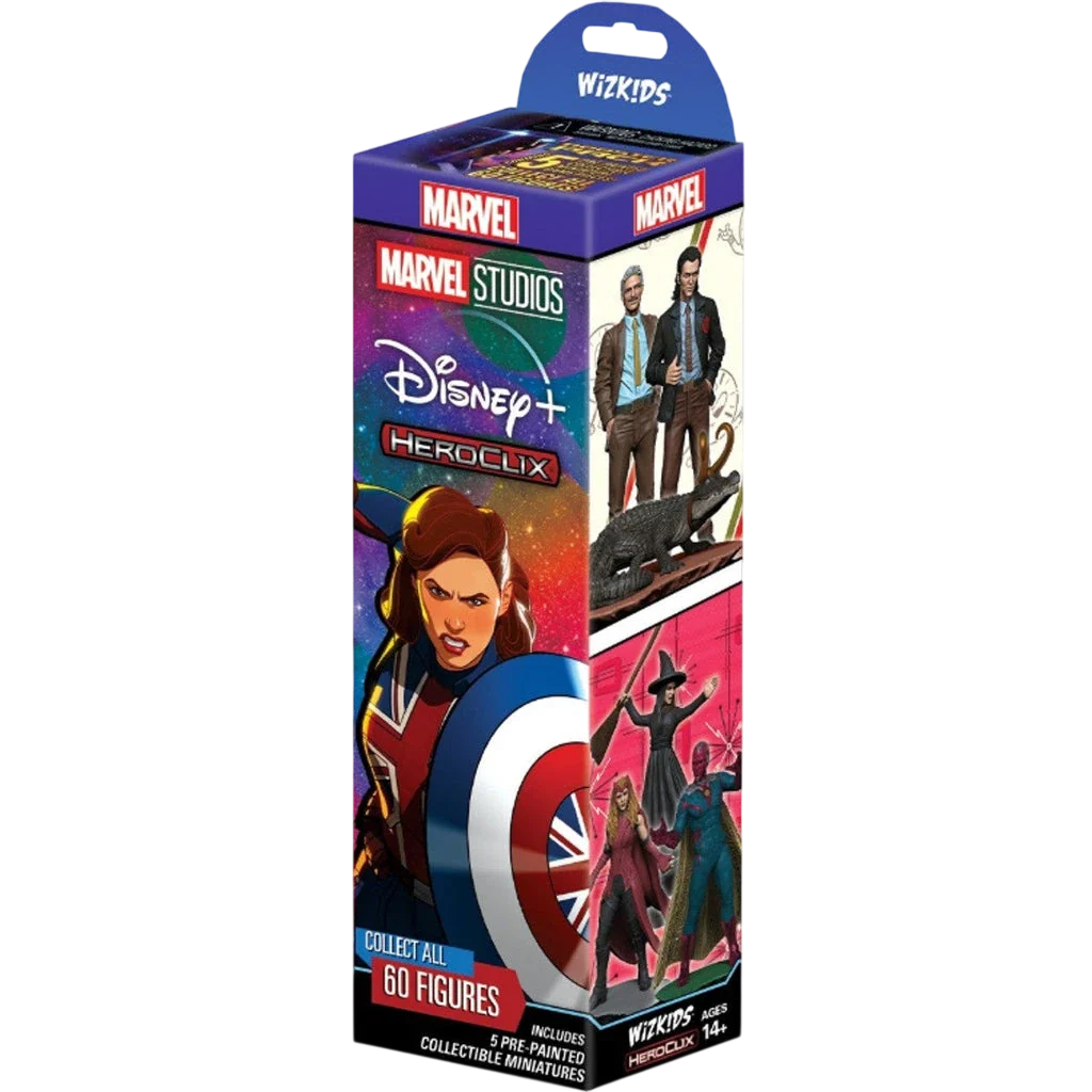 Marvel HeroClix: Marvel Studios Disney Plus Single Booster (New in Box)