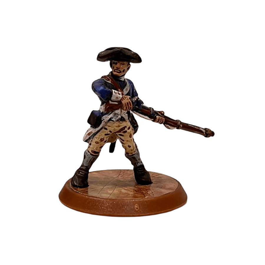 4th Massachusetts Line Prepainted Miniature From Heroscape Expansion Set: Utgar's Rage