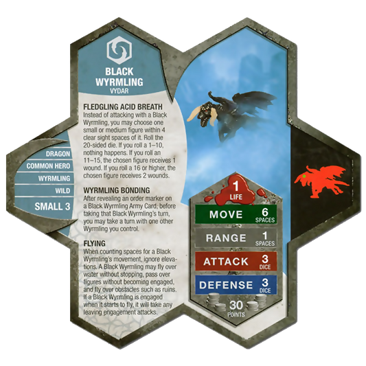 Black Wyrmling (Prepainted)