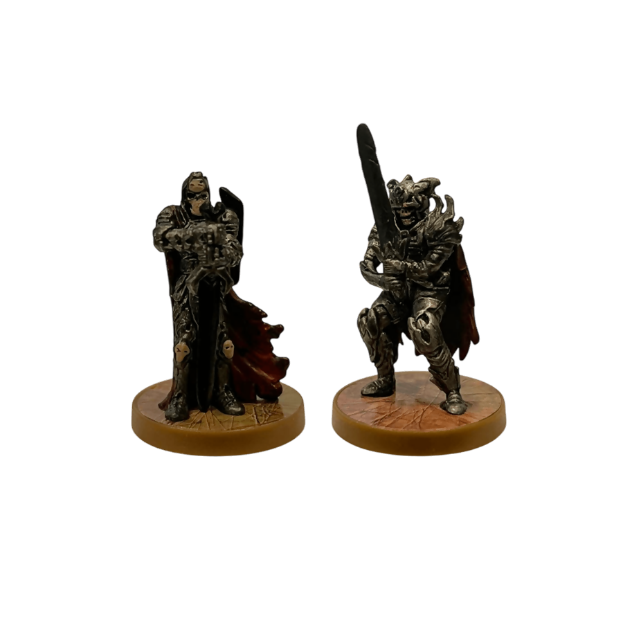 Death Knights of Valkrill Prepainted Miniatures From Heroscape Expansion Set: Moltenclaw's Invasion