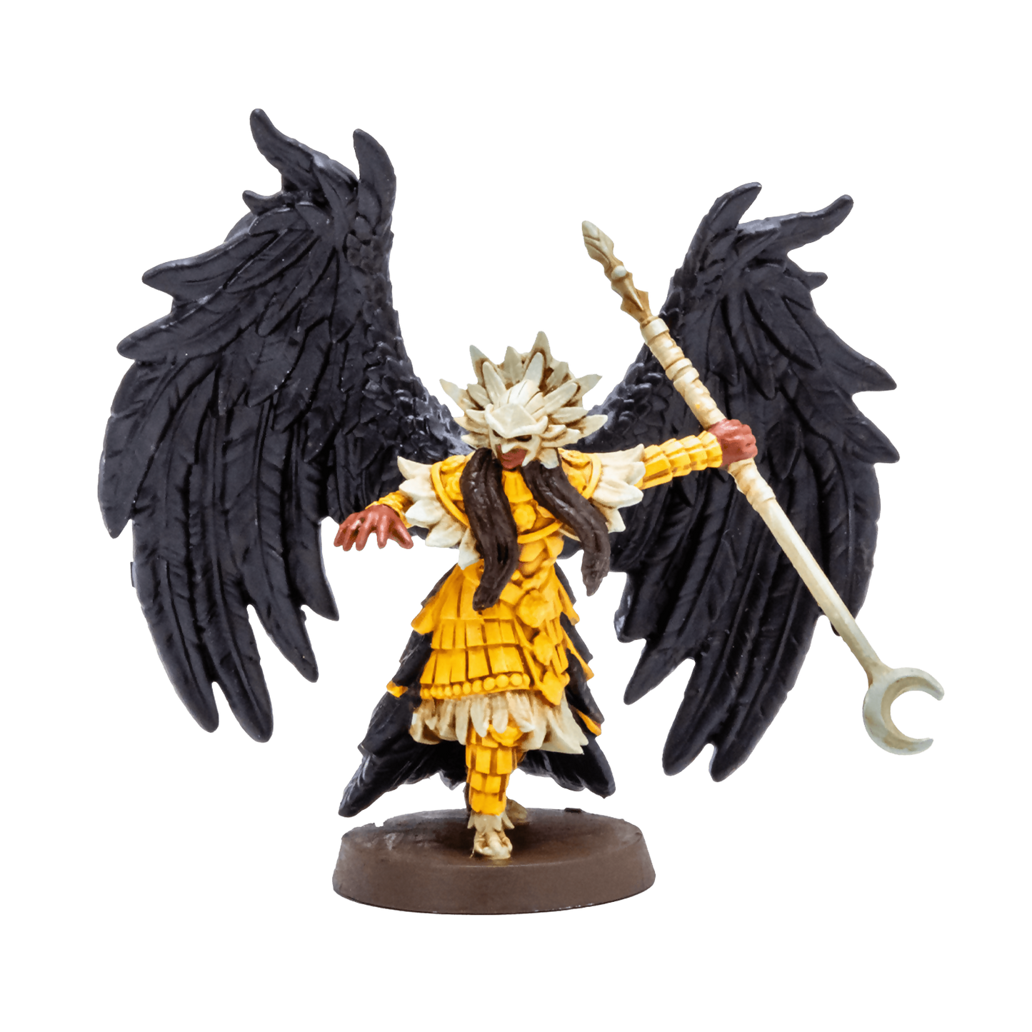 Glinerva the Kyrie Warrior Custom Painted Miniature From Heroscape Revna's Rebuke on Wargame Trader